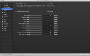 Qlab Screen shot